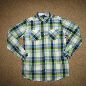 Tommy Hilfiger Old Navy Plaid Shirt Bundle Kids XL